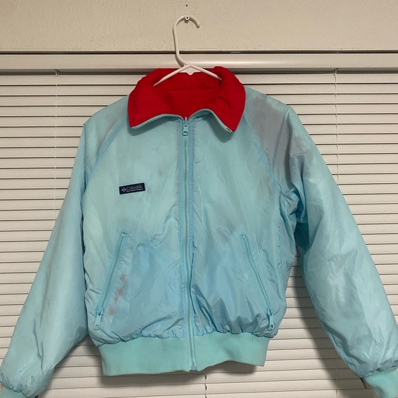Bomber jacket Columbia size M double view - Picture 2 of 4